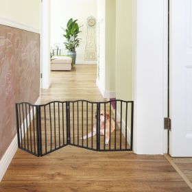 Pet Gate - Dog Gate for Doorways, Stairs or Freestanding, Folding