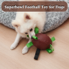 Dog Rugby Football With Straps, Interactive Dog Toys For Boredom