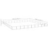 Dog Kennel Silver 1076.4 ftÂ² Steel