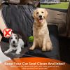 Pet Car Seat Cover Waterproof Scratchproof Pet Car Rear Protector Mat