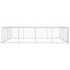 Outdoor Dog Kennel Galvanized Steel 299.2"x299.2"x72.8"