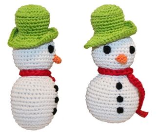 Holiday Knit Knack Frost The Snowman Organic