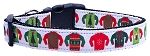 Ugly Sweater Nylon Ribbon Collars (Size: Medium)