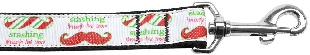 Stashing through the Snow Nylon Dog Leash (Option: 3/8 inch wide 4ft Long)