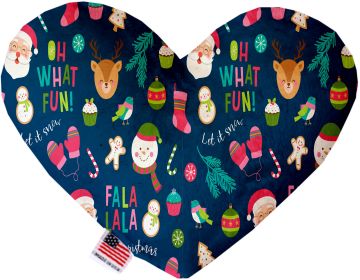 Christmas Party (Option: 6 inch Canvas Heart Dog Toy)