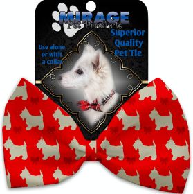 Christmas Westies (Option: Pet Bow Tie)