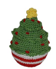 Knit Knacks Christmas Tree Organic Cotton (Option: Small Dog Toy)