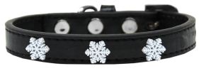 Snowflake Widget Dog Collar