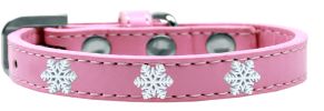 Snowflake Widget Dog Collar