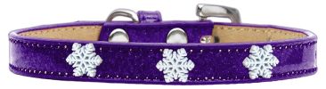 Snowflake Widget Dog Collar