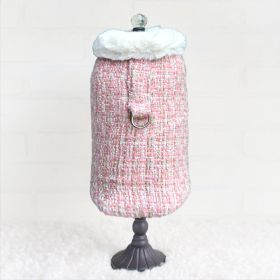 Annabella Dog Coat (Size: S, Color Option: Pearl)