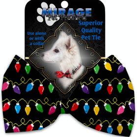 Digital Christmas Lights (Option: Pet Bow Tie)