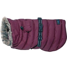 Alpine Extreme Cold Puffer Coat (Size: X-Small, Color: Burgundy)