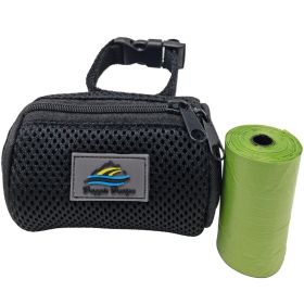 American River Poop Bag Holder (Size: One Size, Color: Black)