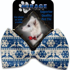 Blue Reindeer (Option: Pet Bow Tie Collar Accessory with Velcro)