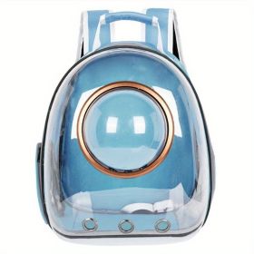 Stylish Pet Carrier Backpack, Space Capsule Bubble Pet Backpack Carrier Pod (Option: colorSky Blue)