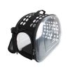 Transparent Capsule Pet Carrier - Collapsible Design; Foldable Portable Handbag for pets; Cat and Dog Carrier