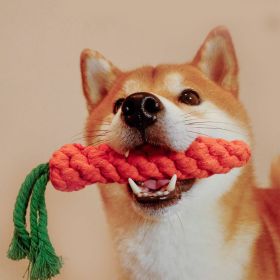 Dog Rope Toys For Grinding And Cleaning Teeth (Option: ItemsCarrot)