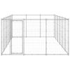 Outdoor Dog Kennel Galvanized Steel 234.4 ft¬Home Life Boutique"