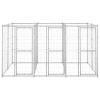 Outdoor Dog Kennel Galvanized Steel 78.1 ft¬Home Life Boutique"