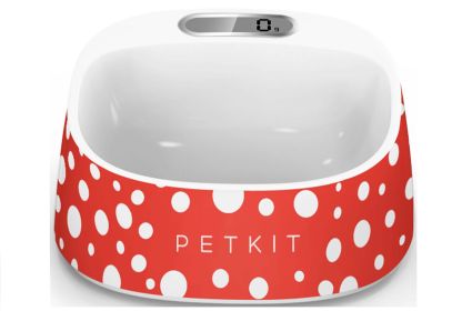 PETKIT FRESH Smart Digital Feeding Pet Bowl (Option: ColorRed / White)