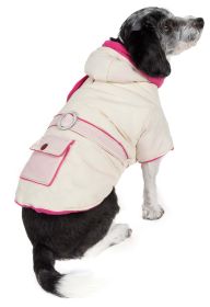 Double-Toned Jewel Pet Jacket (Color / Size: X-Small)