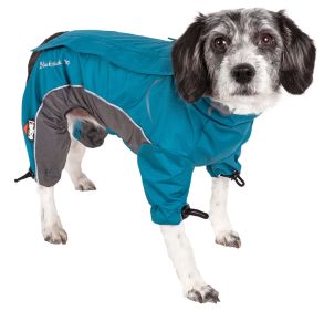 Helios Blizzard Full-Bodied Adjustable and 3M Reflective Dog Jacket (Option: SizeMedium)