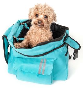 Fashion Back-Supportive Over-The-Shoulder Fashion Pet Carrier (Option: SKUB17BLMD)