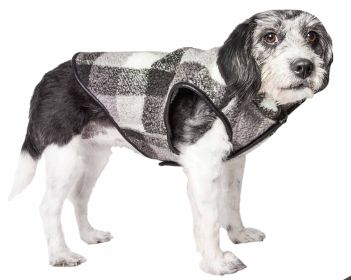 Pet Life 'Black Boxer' Classical Plaided Insulated Dog Coat Jacket (Option: SizeMedium)