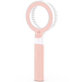 Pet Life 'WAGNIFY' 360 Degree and Multi-Directional Modern Grooming Pet Rake Comb (Option: colorpink)