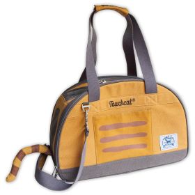 Touchcat 'Tote-Tails' Designer Airline Approved Collapsible Cat Carrier (Option: colorYellow)