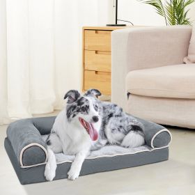 Dog Bed Pet Bed Sofa Dog Couch Pet Cushion Carpet Mattress with Washable and Removable Cover for Medium Large Dogs (Color / Size: XL)