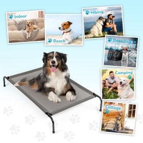 43"D x 26"W x 8"H Dog Bed Gray (Option: colorAs shown)