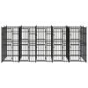 Outdoor Dog Kennel Steel 99.2 ft¬Home Life Boutique"