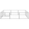 Dog Kennel Silver 96.9 ftteel