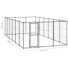 Outdoor Dog Kennel Steel 234.4 ft¬Home Life Boutique"