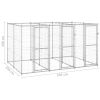 Outdoor Dog Kennel Galvanized Steel 78.1 ft¬Home Life Boutique"