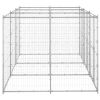 Outdoor Dog Kennel Galvanized Steel 78.1 ft¬Home Life Boutique"