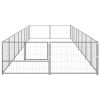 Dog Kennel Silver 172.2 ftteel