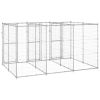 Outdoor Dog Kennel Galvanized Steel 78.1 ft¬Home Life Boutique"