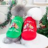 Christmas Pet Hoodie I Believe in Santa Paws For Dog & Cat; Festive Dog Hoodie; Warm Cat Sweater