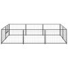 Dog Kennel Black 64.6 ftteel