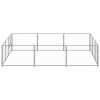 Dog Kennel Silver 96.9 ftteel