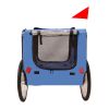 Outdoor Heavy Duty Foldable Utility Pet Stroller Dog Carriers Bicycle Trailer