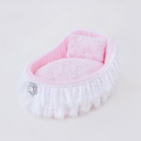 Crib Dog Bed Collection (Color Option: Baby Doll)