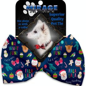 Christmas Party (Option: Pet Bow Tie Collar Accessory with Velcro)