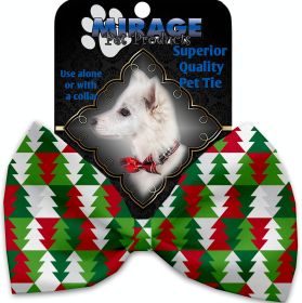 Classy Christmas Trees (Option: Pet Bow Tie Collar Accessory with Velcro)