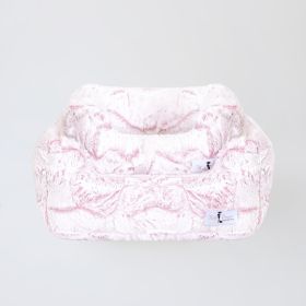 Whisper Dog Bed Collection (Size: S, Color Option: Baby Pink)