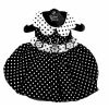 Polka Dot Dog Dress