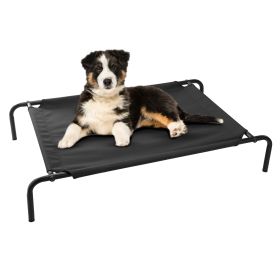 Elevated Pet Bed Dog Cot Cooling Bed (Color / Size: M)